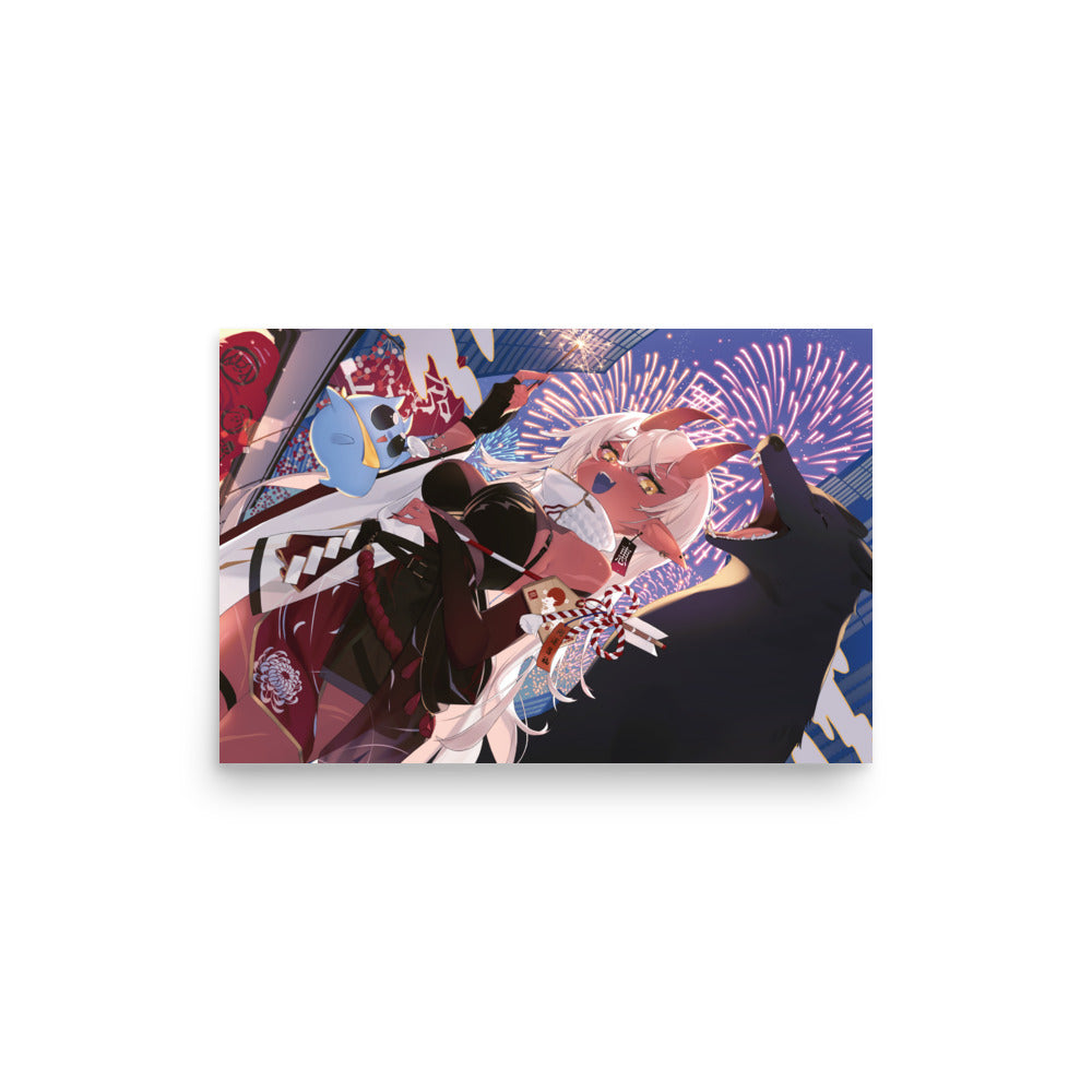 Akumi Poster "Hanabi"