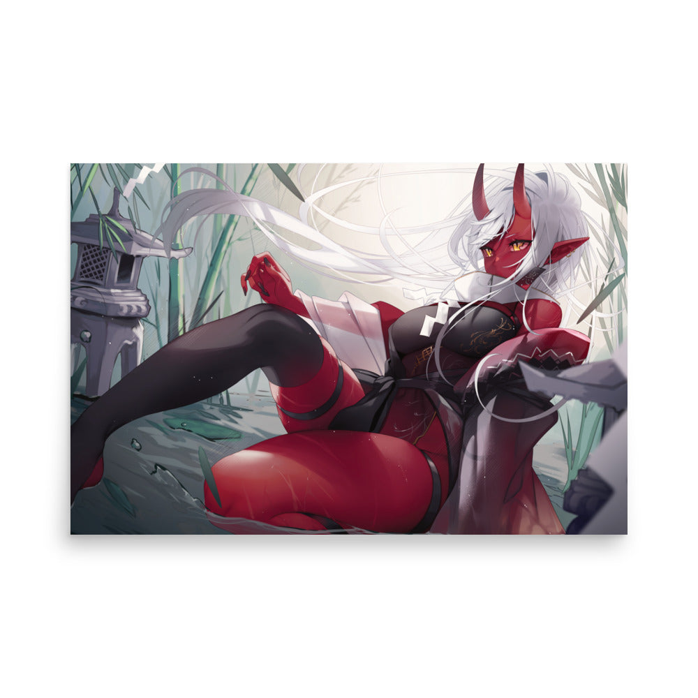 Akumi Poster "Slipped and fell"