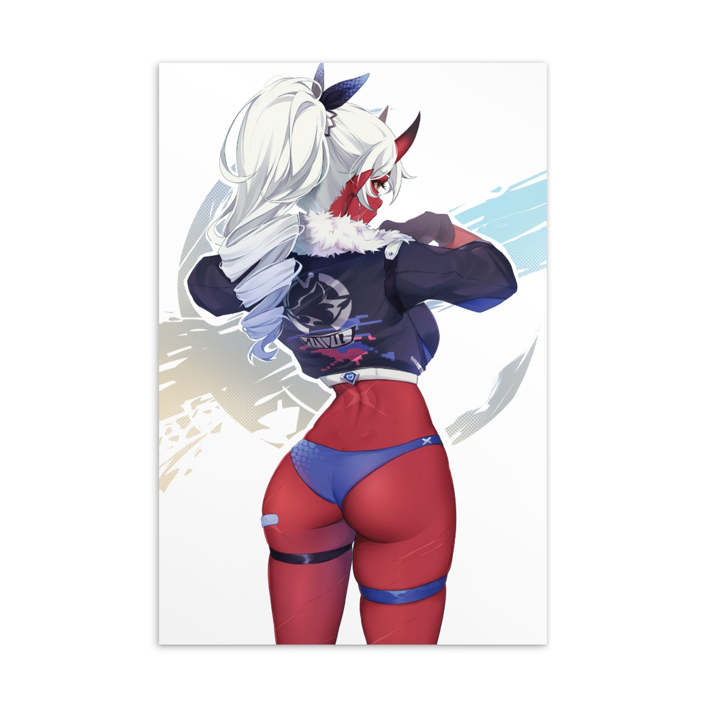 Yocci Postcard "Silverwolf Cosplay"