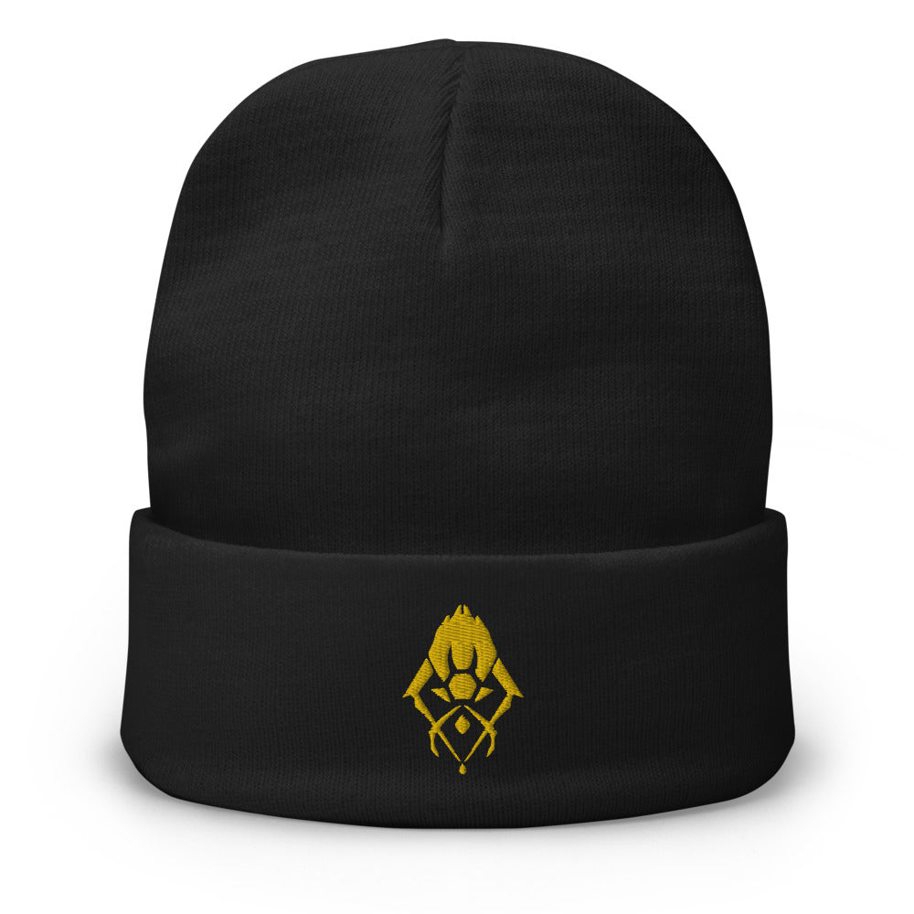 Embroidered Akumi Beanie
