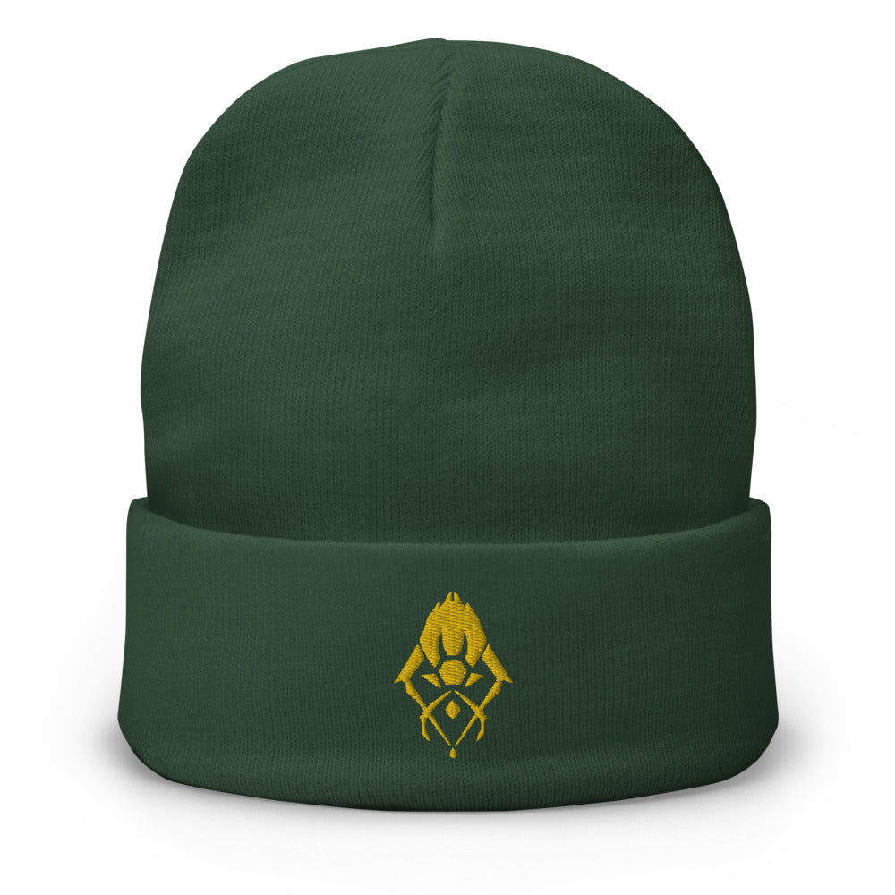 Embroidered Akumi Beanie