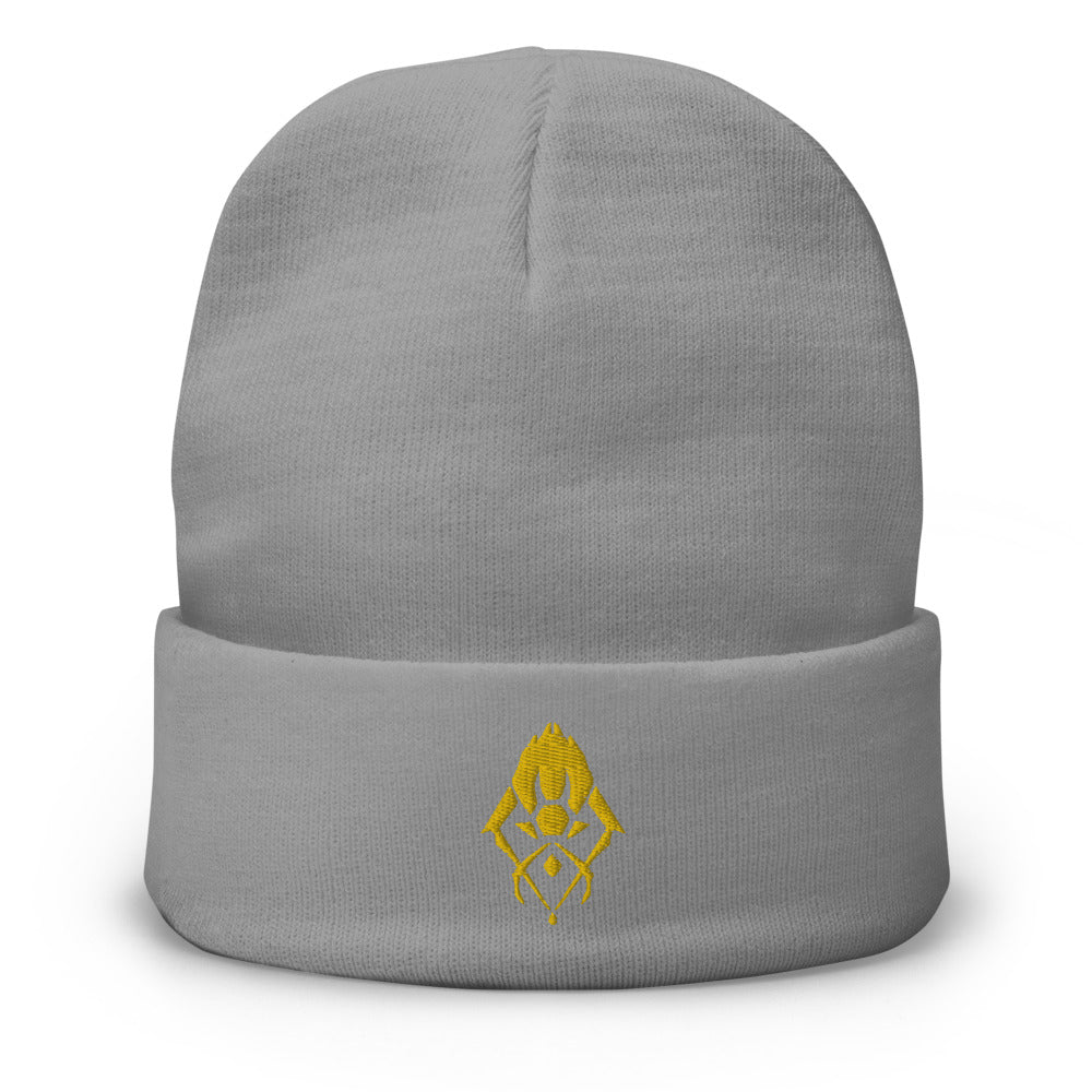 Embroidered Akumi Beanie
