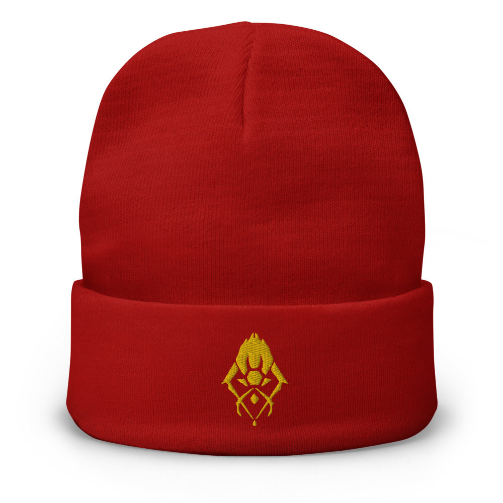 Embroidered Akumi Beanie