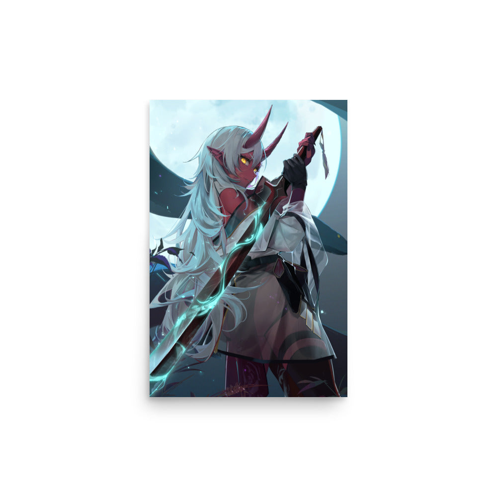Akumi Poster "Blue Moon"