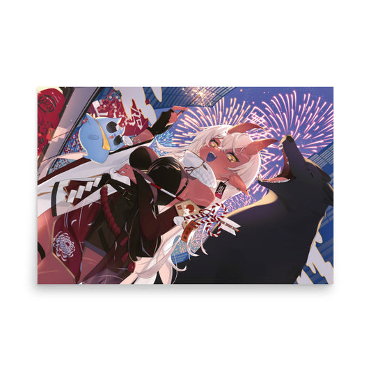 Akumi Poster "Hanabi"