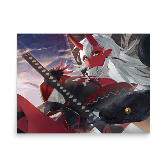 Akumi Poster "Hebi no Odori"